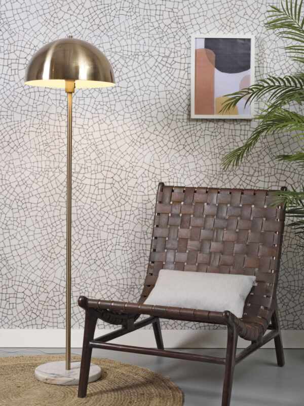 Vintage gouden metalen vloerlamp It's About RoMi Toulouse - Image 2