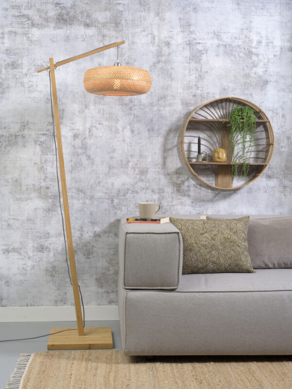 Naturel vloerlamp bamboe bohemian GOOD&MOJO Palawan - Image 2