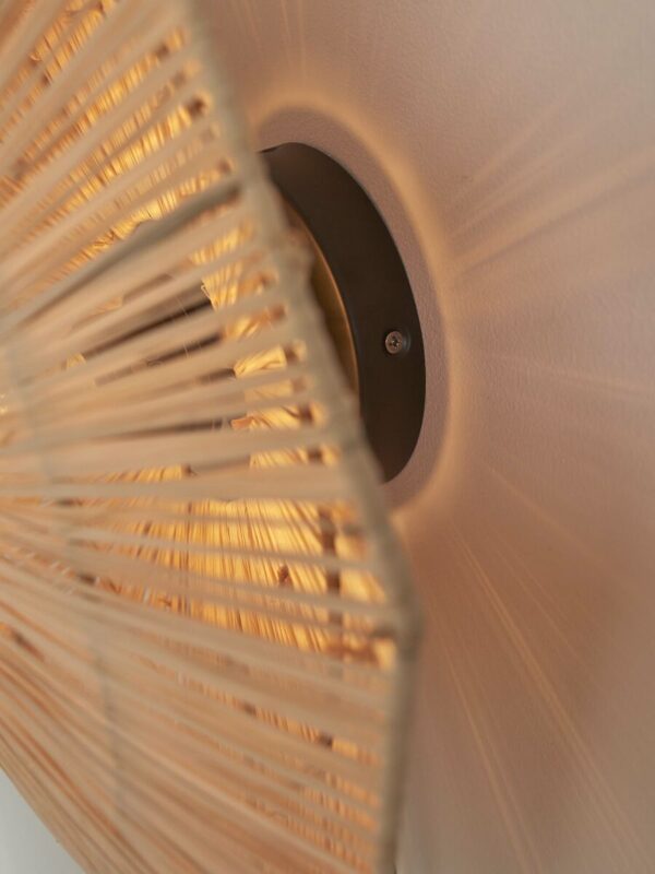 Plafondlamp achthoek naturel raffia GOOD&MOJO Panama - Image 7