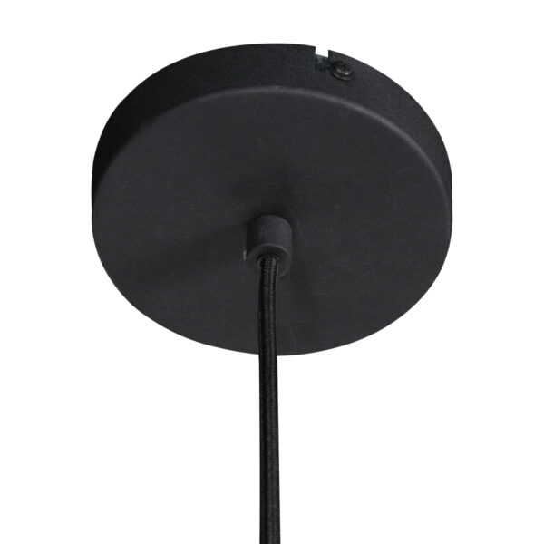Zwarte japandi hanglamp textiel Anne Lighting Sable - Ø60 cm - Image 10
