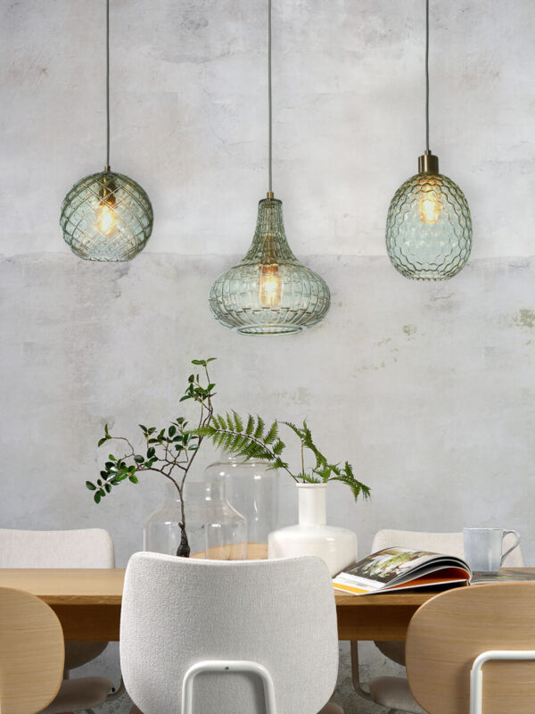 Groene klassieke glazen hanglamp It's About RoMi Venice - Image 10