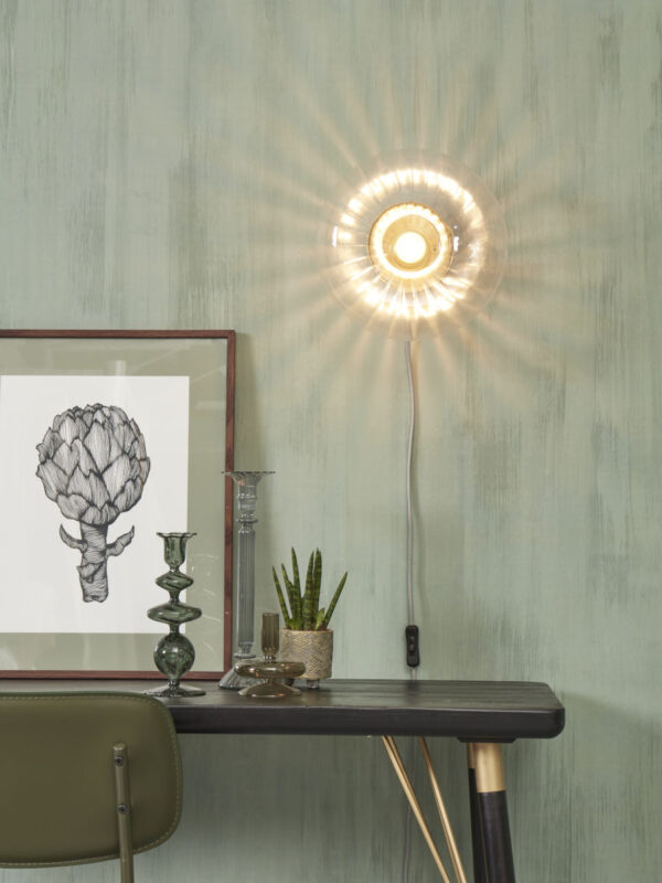 Wandlamp klassiek goud glas It's About RoMi Brussels - Image 8