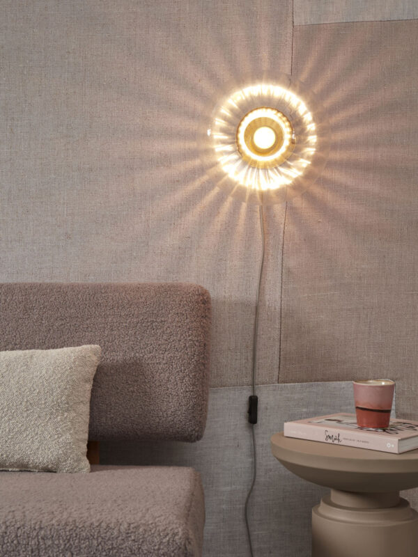 Wandlamp klassiek goud glas It's About RoMi Brussels - Image 2