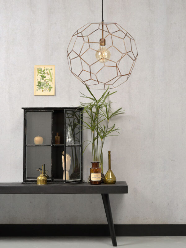 Bronzen rasterkap hanglamp rond L It's About RoMi Marrakesh - Image 5