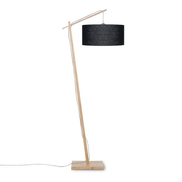 Bohemian zwarte vloerlamp bamboe GOOD&MOJO Andes