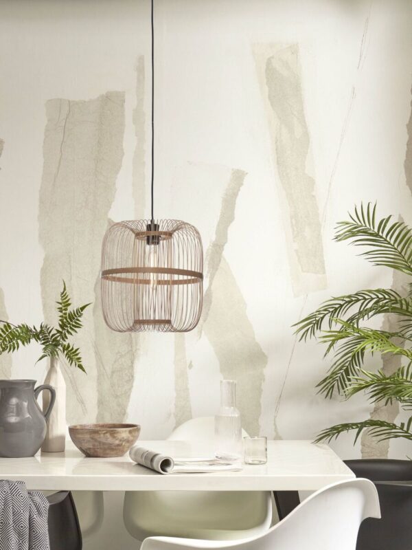 Hanglamp naturel oosters metaal bamboe GOOD&MOJO Hokkaido - Image 2