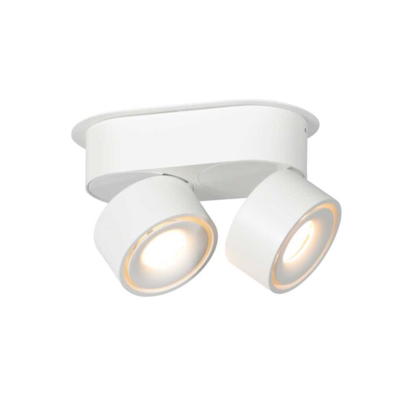 Dubbele witte spot modern Mexlite Fez Black - Image 7