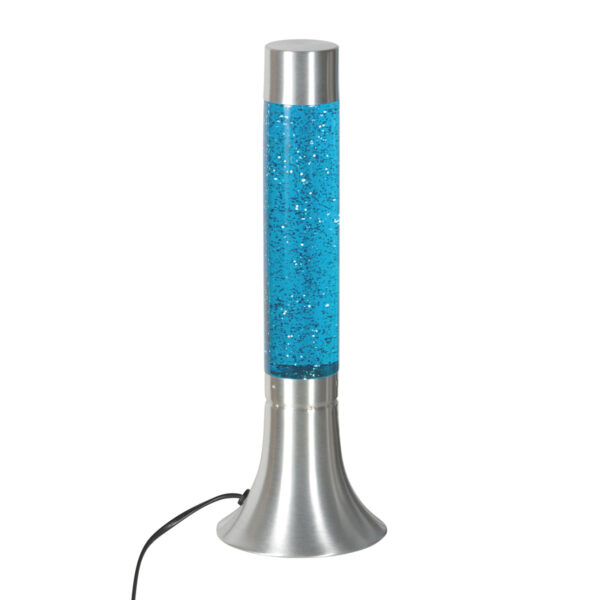 Glitter lavalamp staalkleurig Mexlite Volcan - Image 8