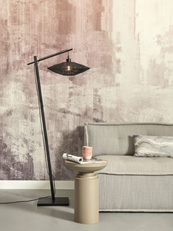 Bamboe zwarte bohemien vloerlamp GOOD&MOJO Iguazu - Image 2