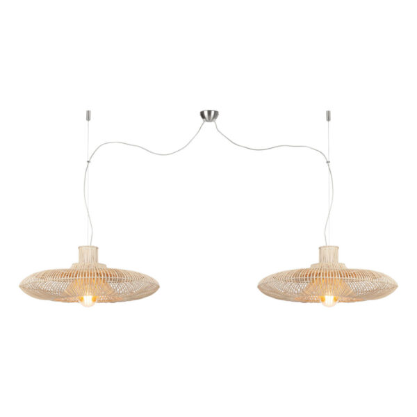 Naturel rotan bohemian hanglampen GOOD&MOJO Kalahari