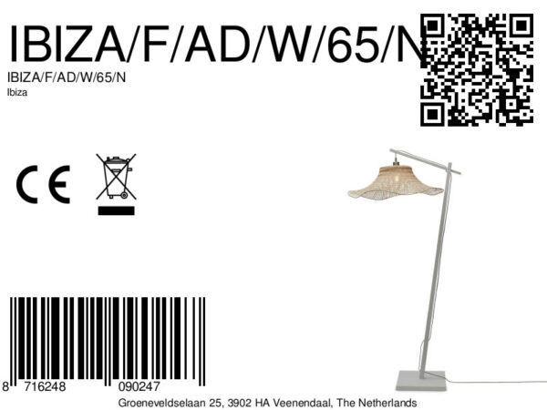 Boheemse bamboe vloerlamp naturel GOOD&MOJO Ibiza - Image 12
