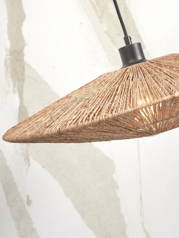 Rieten-bamboe bohemien vloerlamp naturel GOOD&MOJO Iguazu - Image 6