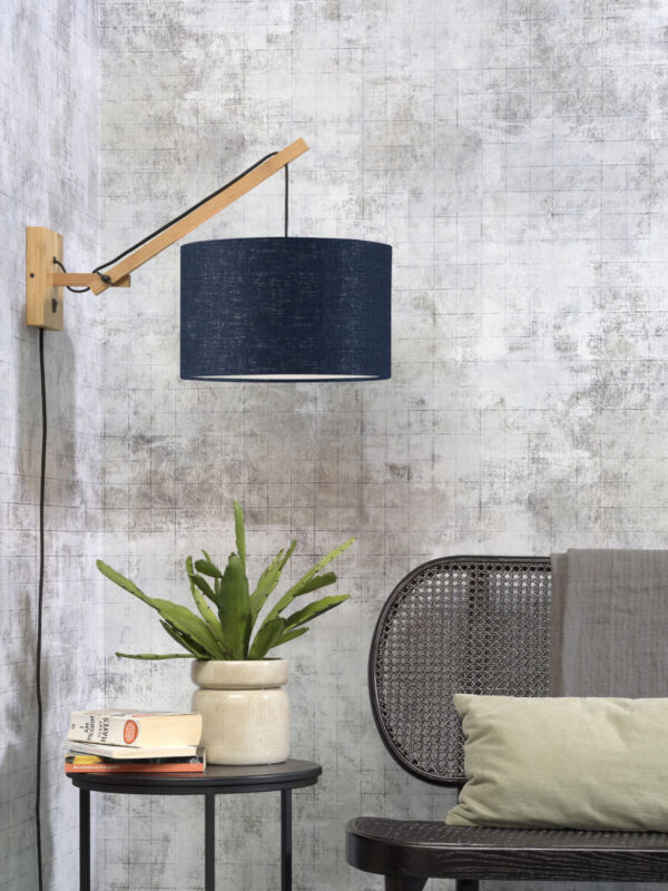 Blauwe wandlamp enkelgewricht naturel GOOD&MOJO Andes - Image 5