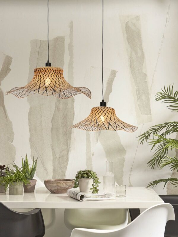 Hanglamp naturel bamboe boheems GOOD&MOJO Ibiza - Image 9
