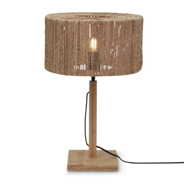 Tafellamp bohemien naturel bamboe GOOD&MOJO Iguazu