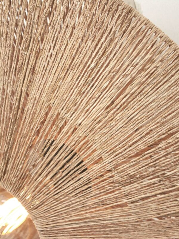 Rieten metalen naturel wandlamp boheems GOOD&MOJO Iguazu - Image 7