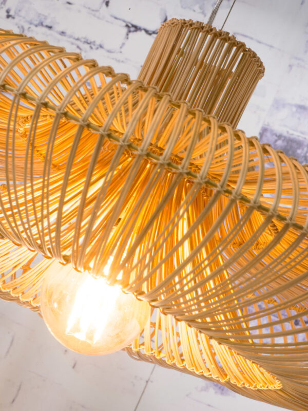 Naturel rotan bohemian hanglampen GOOD&MOJO Kalahari - Image 5