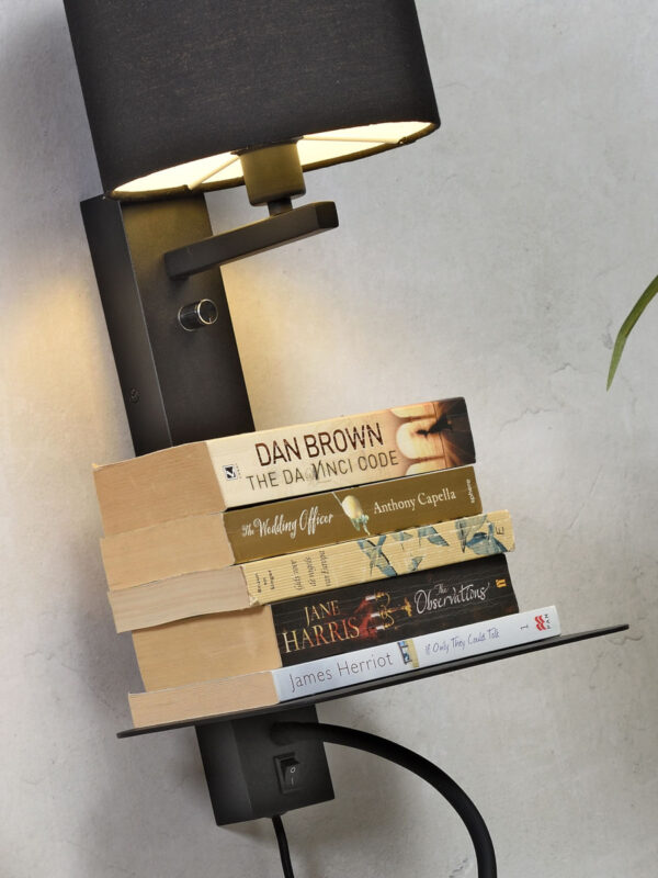 Metalen katoenen witte moderne wandlamp It's About RoMi Florence - Image 4