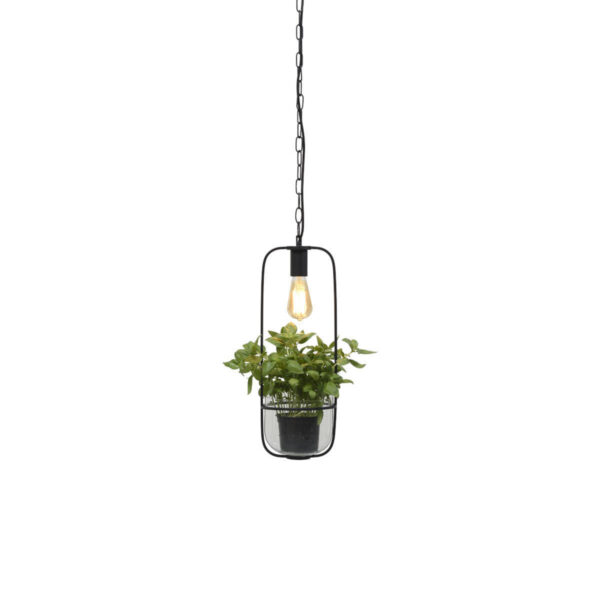 Zwarte hanglamp plantenpot It's About RoMi Florence