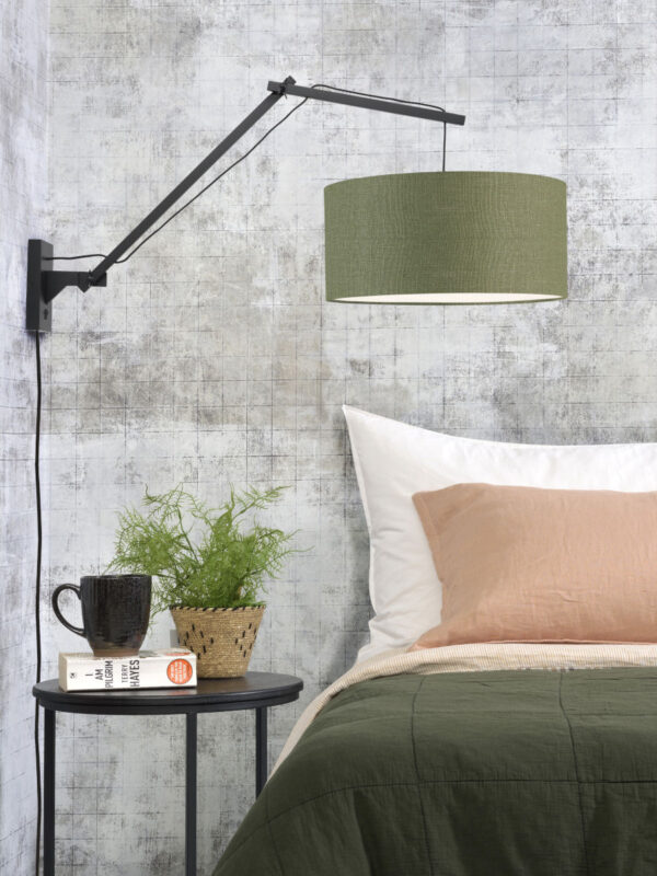 Groene wandlamp dubbelgewricht breed GOOD&MOJO Andes - Image 2