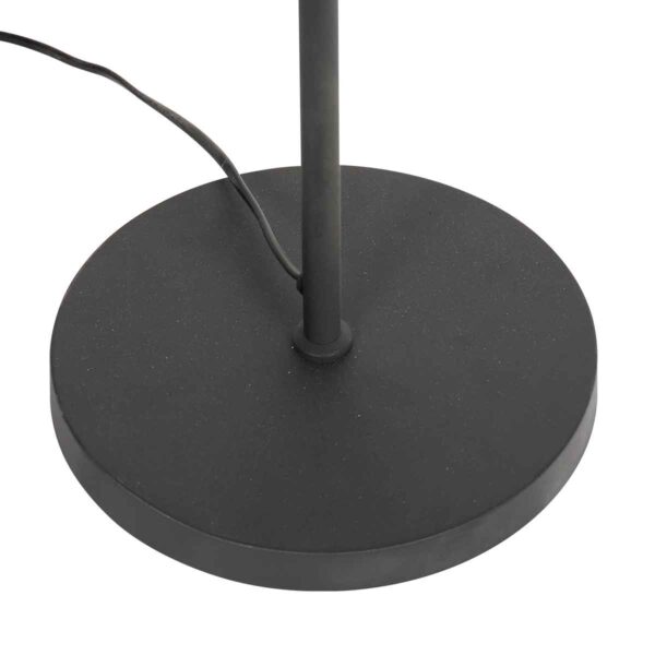 Metalen vloerlamp zwart retro Mexlite Oeroe - Image 9