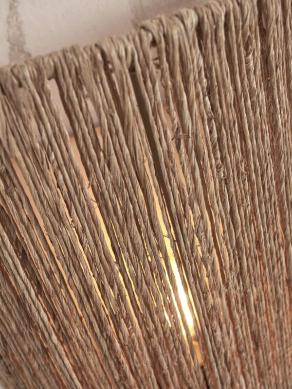 Rieten naturel bohemian wandlamp GOOD&MOJO Iguazu - Image 7