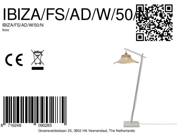 Vloerlamp naturel bohemian bamboe GOOD&MOJO Ibiza - Image 12