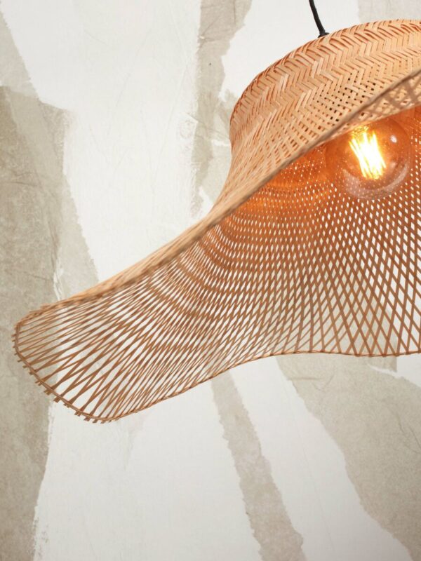 Naturel bamboe vloerlamp bohemian GOOD&MOJO Ibiza - Image 4