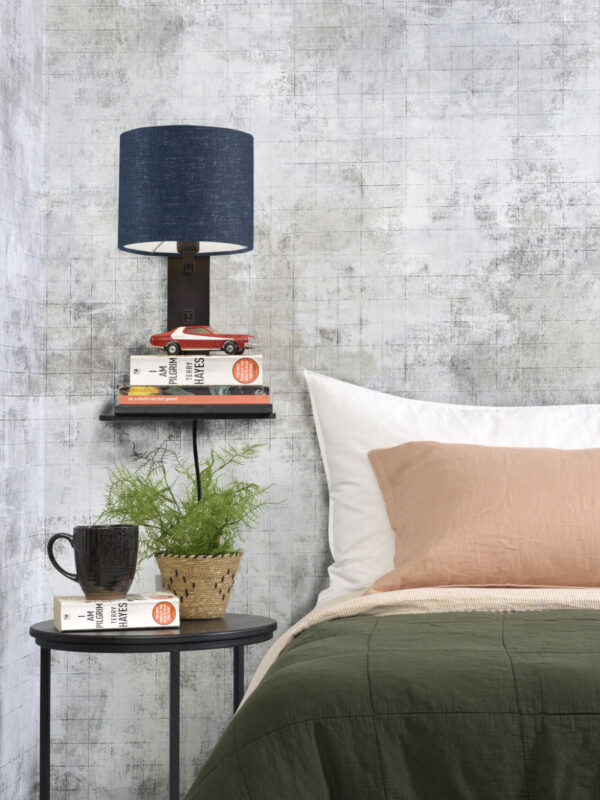 Blauwe plateau wandlamp GOOD&MOJO Andes - Image 7