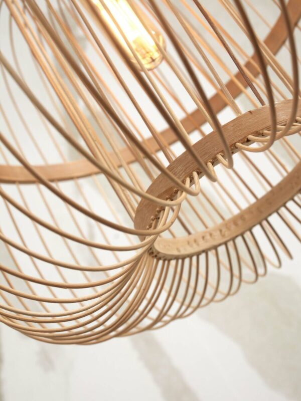 Hanglamp bamboe naturel oosters GOOD&MOJO Hokkaido - Image 7