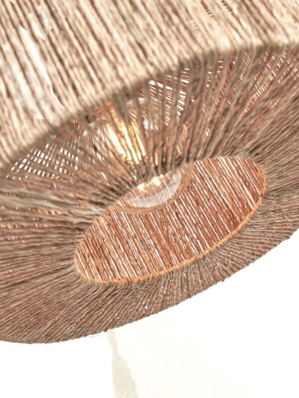 Naturel rieten bamboe vloerlamp bohemian GOOD&MOJO Iguazu - Image 4