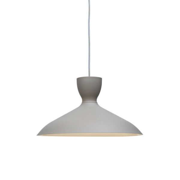 Metalen grijze hanglamp retro It's About RoMi Hanover