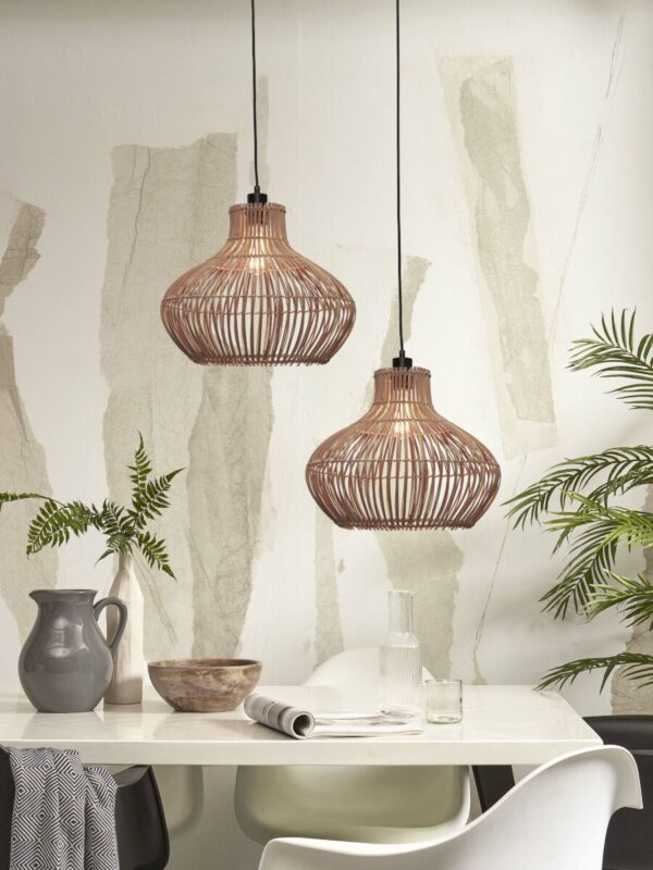 Bohemian hanglamp metaal rotan hanglamp GOOD&MOJO Kalahari - Image 5