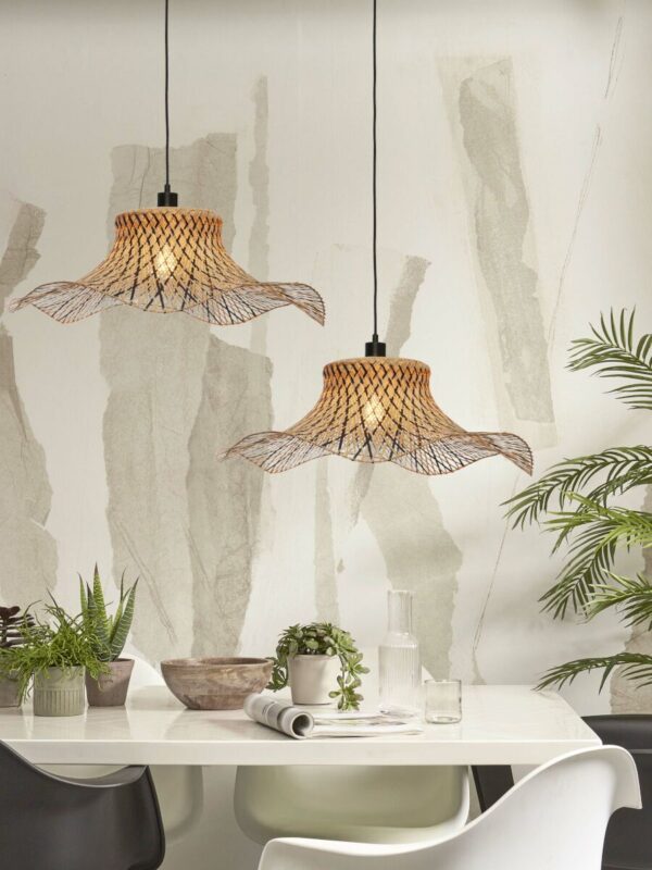 Hanglamp naturel bamboe boheems GOOD&MOJO Ibiza - Image 5