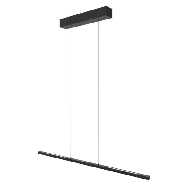 Zwarte dunne hanglamp Steinhauer Bande