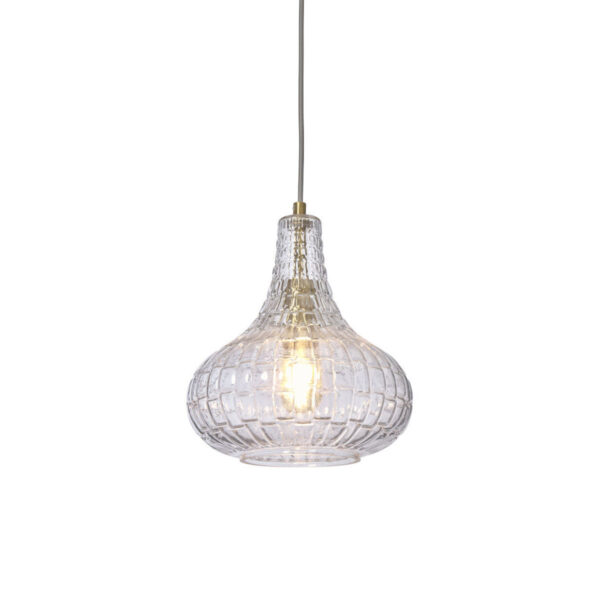 Transparante hanglamp klassiek glas metaal It's About RoMi Venice