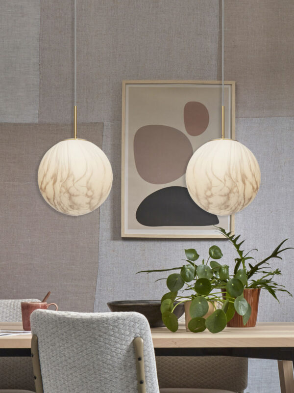 Goudkleurige hanglamp dessinbol groot It's About RoMi Carrara - Image 5