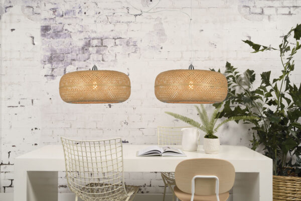 Naturel bamboe bohemian hanglamp GOOD&MOJO Palawan - Image 9