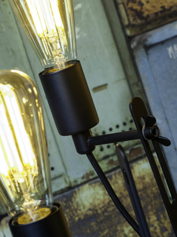 Zwarte retro metalen hanglamp It's About RoMi Seattle - Image 3