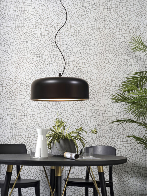Komvormige retro hanglamp zwart It's About RoMi Marseille - Image 8