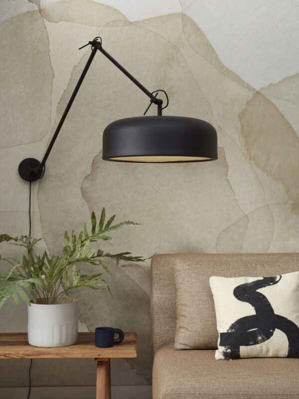 Wandlamp zwart metaal retro It's About RoMi Marseille - Image 9