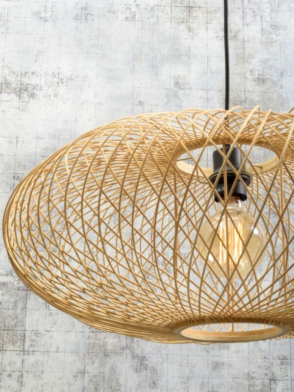 Bohemien naturel vloerlamp bamboe GOOD&MOJO Cango - Image 7