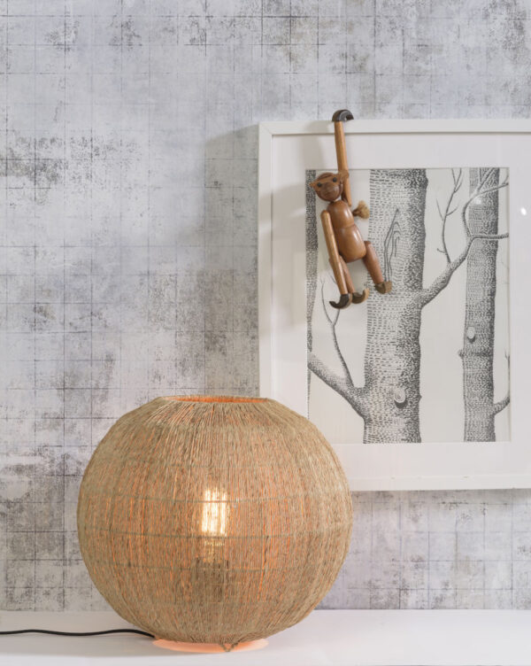 Rieten bohemian tafellamp zwart naturel GOOD&MOJO Iguazu - Image 9