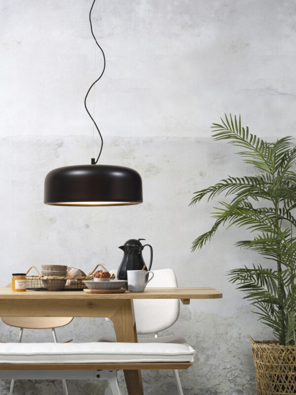 Komvormige retro hanglamp zwart It's About RoMi Marseille - Image 2