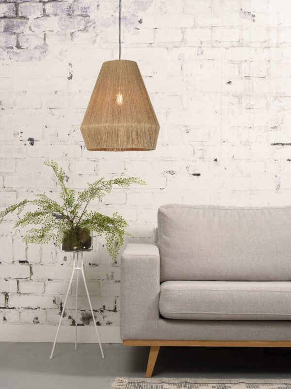 Naturel-rieten hanglamp bohemian zwart GOOD&MOJO Iguazu - Image 12