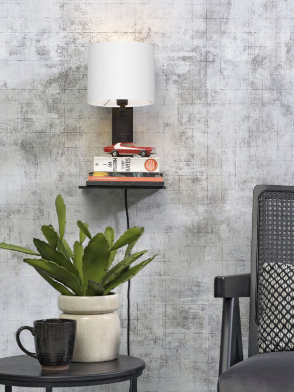 Witte plateau wandlamp GOOD&MOJO Andes - Image 5