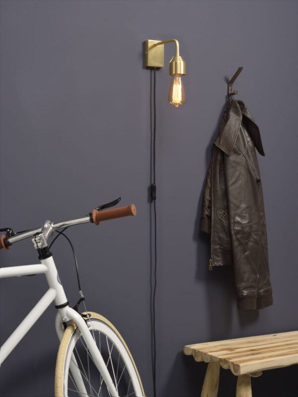 Goud metalen veelvormige wandlamp It's About RoMi Madrid - Image 9