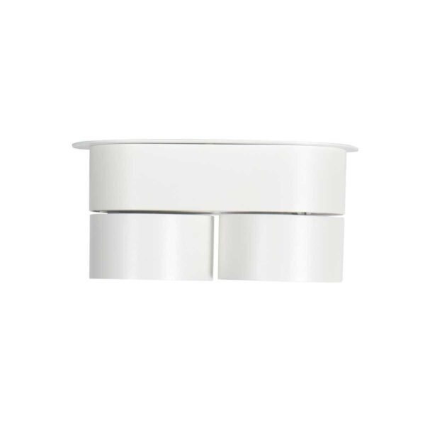 Dubbele witte spot modern Mexlite Fez Black - Image 8