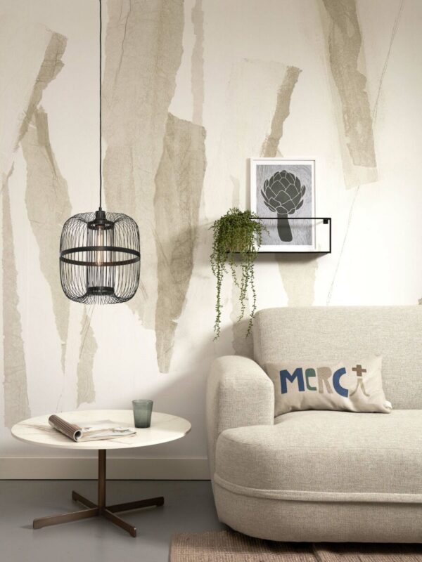 Zwarte ronde oosterse hanglamp GOOD&MOJO Hokkaido - Image 10