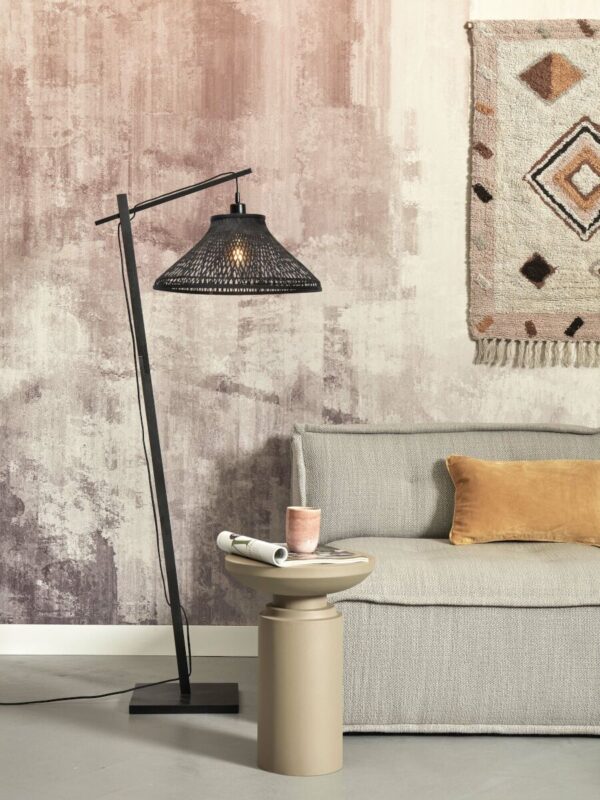 Zwarte bamboe bohemian vloerlamp GOOD&MOJO Tahiti - Image 2